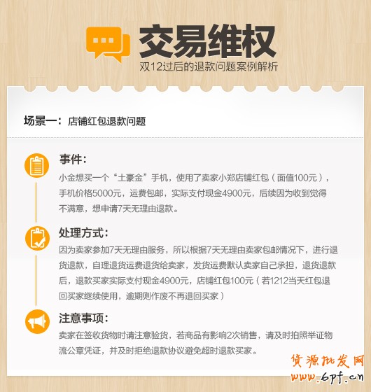 小二面對面支招,淘寶交易維權(quán)問題終極解析經(jīng)典案例分析6