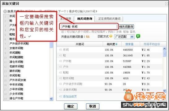 寶貝標題優化之相關關鍵詞查找