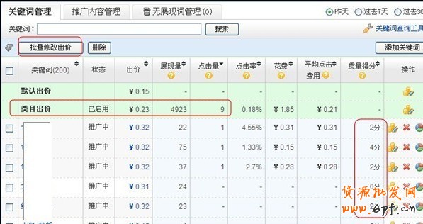 直通車技巧