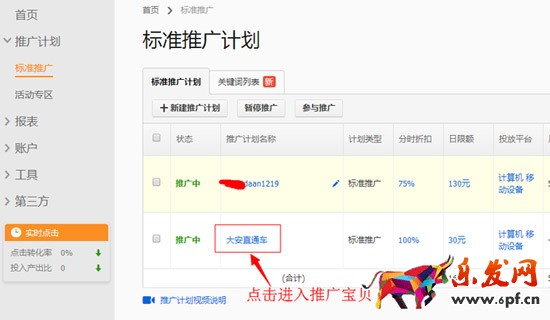 直通車基礎(chǔ)操作