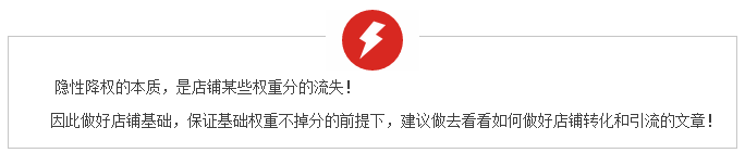 隱形降權