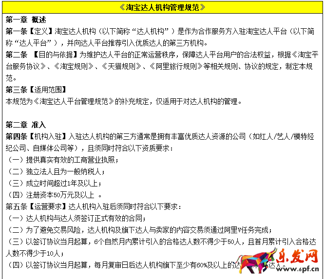 淘寶達人規則