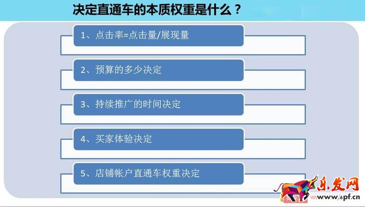 影響直通車的本質(zhì)權(quán)重的因素有哪些? 影響直通車的本質(zhì)權(quán)重的因素有哪些?
