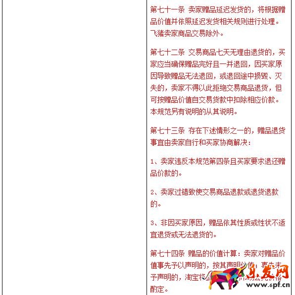 淘寶規則